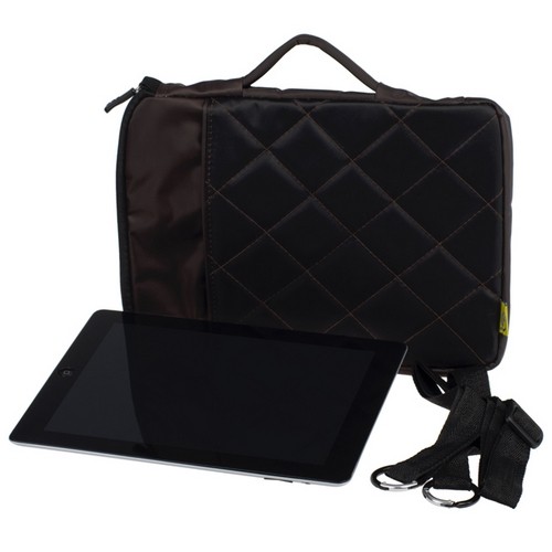 Edle 10” iPad Air 2 Tasche braun Bumper Case Cover Schutz Hülle Tablet Notebook