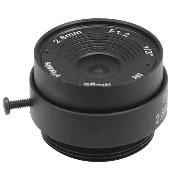 Echtglas 2,8mm CS-mount CS Weitwinkel Objektiv Überwachungskamera Minikameras