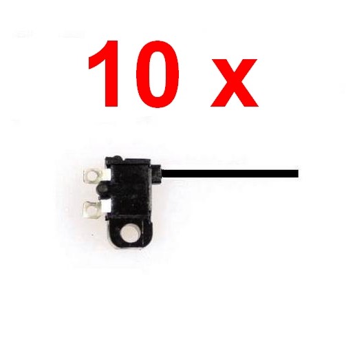 10x Ultra Miniatur mini Mikroschalter Mikrotaster Taster Schalter Modellbau EIN