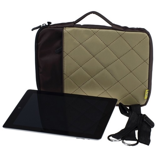 Edle 10” iPad Air 2 Tasche beige Bumper Case Cover Schutz Hülle Tablet Notebook